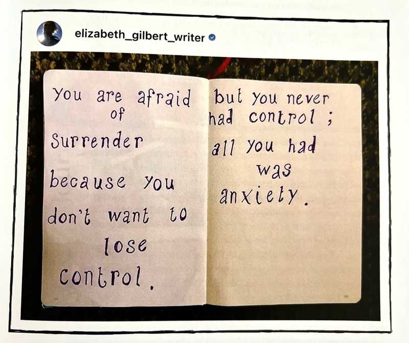 Surrender - Elizabeth Gilbert