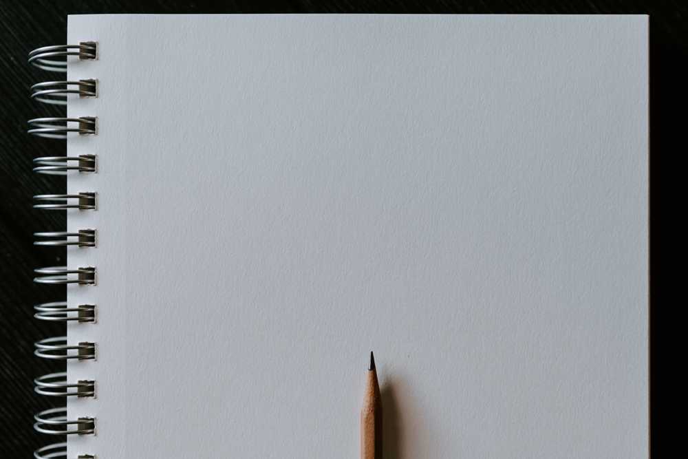 blank page